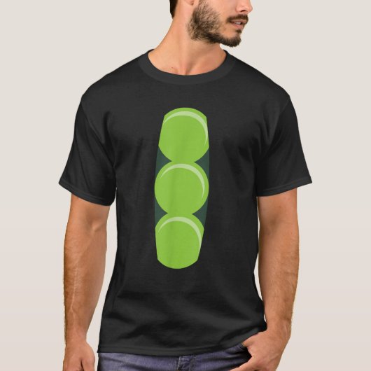 Halloween Costume Peas in A Pod Funny Matching  T-Shirt (Vorderseite)