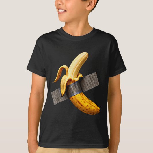 Halloween Costume Peeled Banana Funny Duct Tape Ba T-Shirt (Vorderseite)