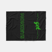 Halloween Costume Shirt Don't Make Me Get My Flyin Fleecedecke (Vorderseite (Horizontal))