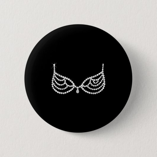 Halloween Costume Show Girl Button (Vorderseite)