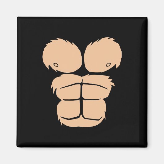 Halloween Costume Spaß Monkey Gorilla Anzug Ha Magnet (Vorne)