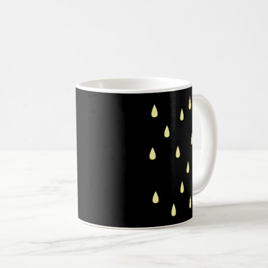Halloween Costume Strawberry Seed Pattern Funny La Kaffeetasse (VorderseiteRechts)