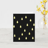 Halloween Costume Strawberry Seed Pattern Funny La Karte (Gelbe Blume)