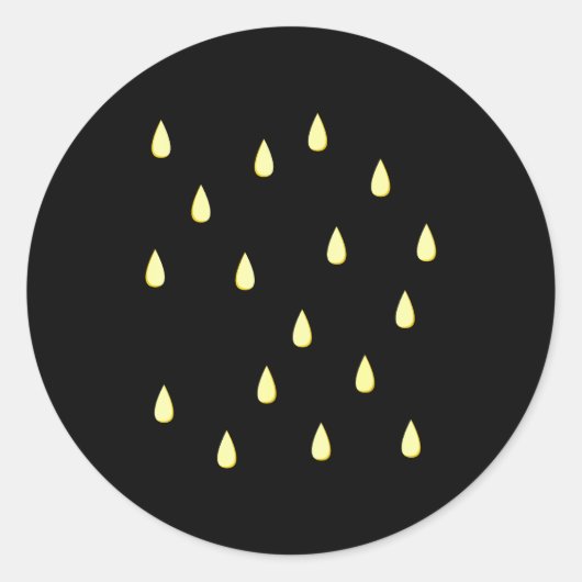 Halloween Costume Strawberry Seed Pattern Funny La Runder Aufkleber (Vorderseite)