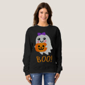 Halloween Costume  Sweet Ghost Jack o Lantern Sweatshirt (Vorne ganz)