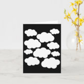 Halloween Costume Weiße Wolken Karte (Gelbe Blume)