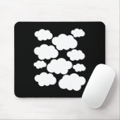 Halloween Costume Weiße Wolken Mousepad (Mit Mouse)
