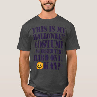 Halloween Costume Witziger Spaß Halloween Kostüm 3 T-Shirt