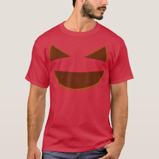 Halloween Costumes Pumpkin Face T-Shir T-Shirt