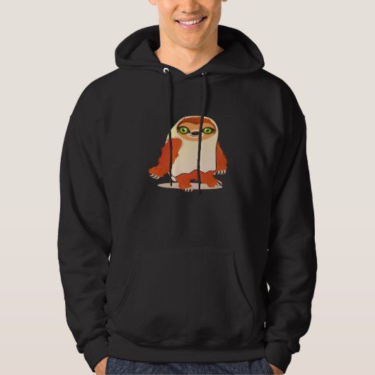 Halloween costumes sloth Oversized T-Shirt Hoodie (Vorderseite)