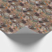 Halloween Cotattcore Geschenkpapier (Ecke)