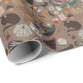 Halloween Cotattcore Geschenkpapier (Rolleneckpunkt)