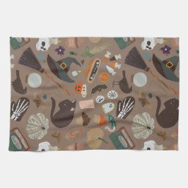 Halloween Cotattcore Geschirrtuch