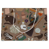 Halloween Cotattcore Große Geschenktüte (Vorderseite)