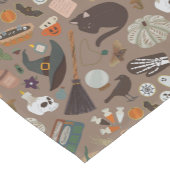 Halloween Cotattcore Kurzer Tischläufer (Ecke)