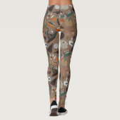Halloween Cotattcore Leggings (Rückseite)