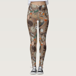 Halloween Cotattcore Leggings