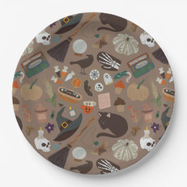 Halloween Cotattcore Pappteller