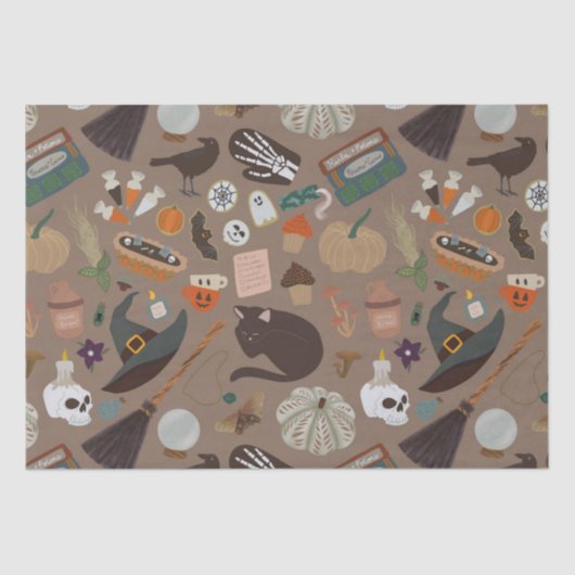 Halloween Cotattcore Seidenpapier (Vorderseite)