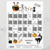 Halloween Countdown Advent Kalender Business-Angeb (Vorderseite)