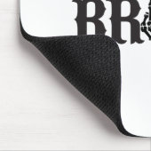 Halloween Couple Bride Groom Skeleton Matching Bri Mousepad (Ecke)