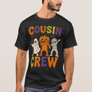 Halloween-Cousin-Crew-2025 passende Cousins Grusel T-Shirt