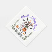 Halloween Cow Bull Sheet Serviette (Ecke)