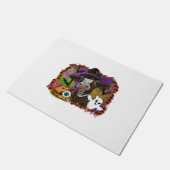 Halloween Cow Fußmatte (Schrägansicht)