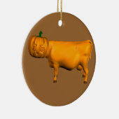 Halloween Cow Keramikornament (Rechts)