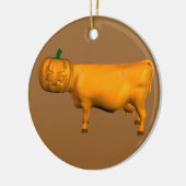 Halloween Cow Keramikornament (Links)