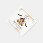 Halloween Cow Little Boo Baby Dusche Serviette (Ecke)