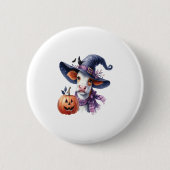 Halloween Cow mit Herbst Button (Vorderseite)