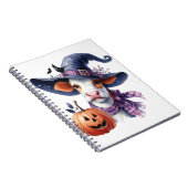 Halloween Cow mit Herbst Notizblock (Rechte Seite)
