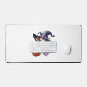 Halloween Cow mit Herbst Schreibtischunterlage (Tastatur & Maus)