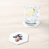 Halloween Cow mit Herbst Untersetzer (Vor Ort)