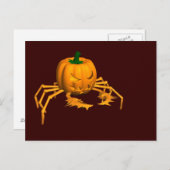 Halloween Crab Postkarte (Vorne/Hinten)