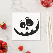 Halloween Crazy Ghost Face Serviette (Beispiel)
