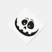 Halloween Crazy Ghost Face Serviette (Ecke)