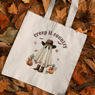 Halloween Creep It Country Ghost Tragetasche