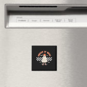 Halloween Creep It Real Ghost Boy Fall Saisonskatz Magnet (In Situ (Geschirrspüler))