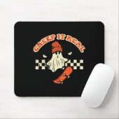 Halloween Creep It Real Ghost Skater Kostüme Männe Mousepad (Mit Mouse)