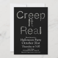 Halloween Creep It Real Skelettknochen Spine