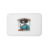 Halloween Creepin It Real! Nurse Edition Classic T Badematte (Vorderseite)