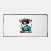 Halloween Creepin It Real! Nurse Edition Classic T Schreibtischunterlage (Vorderseite)