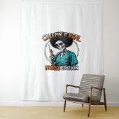 Halloween Creepin It Real! Nurse Edition Classic T Wandteppich (Beispiel)