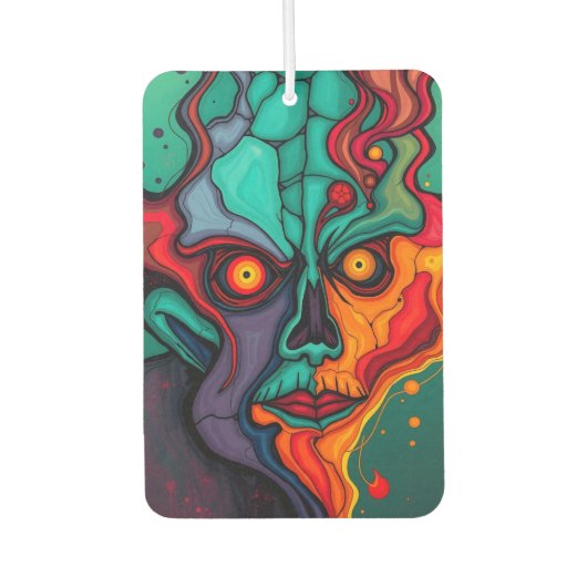 Halloween Creeps Autolufterfrischer (Vorderseite)