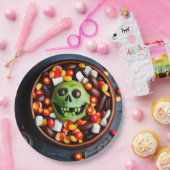 Halloween Creepy Candy Bowl Pappteller (Party)