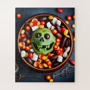 Halloween Creepy Candy Bowl Puzzle