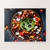 Halloween Creepy Candy Bowl Puzzle (Horizontal)