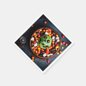 Halloween Creepy Candy Bowl Serviette (Ecke)